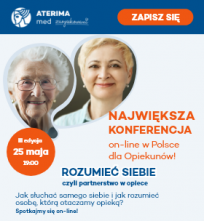 Aterima MED zaprasza na konferencję on-line dla Opiekunów