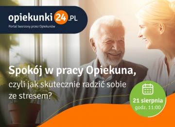 Spokój w pracy Opiekuna - jak skutecznie radzić sobie ze stresem?