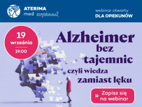 Zapisz się na webinar: Alzheimer bez tajemnic