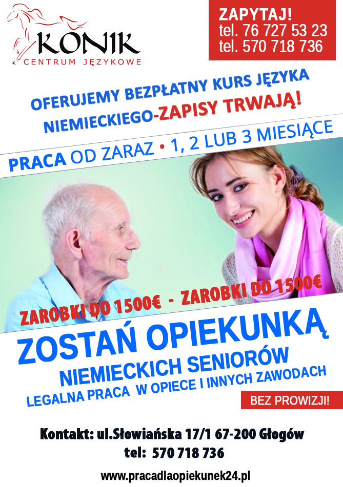 Oferty Pracy - Samotnie Mieszkający Senior Poszukuje Opiekunki BEZ ...